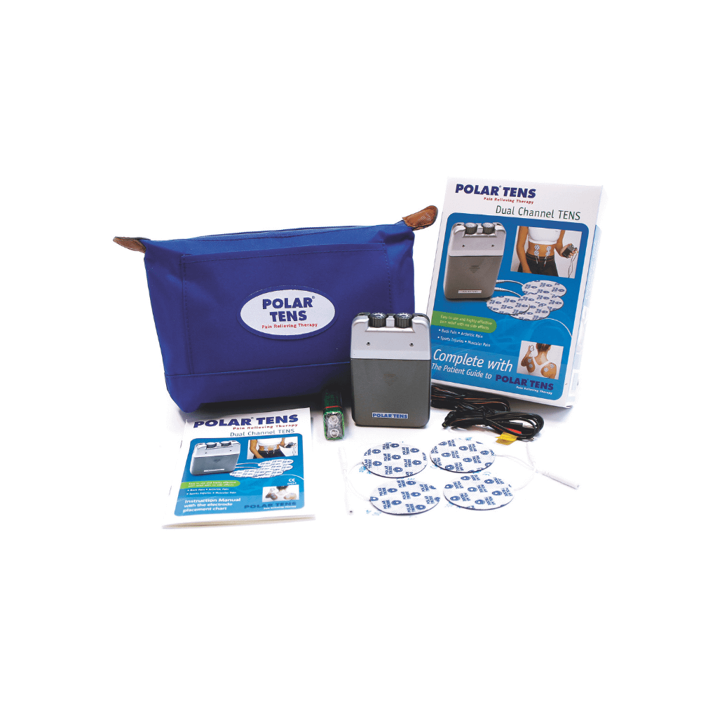 Full Polar Frost TENS kit laid out