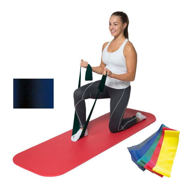 Black extra-heavy resistance band performance training